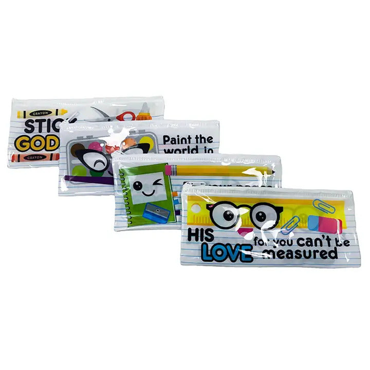 PENCIL CASES WITH BIBLE VERSES