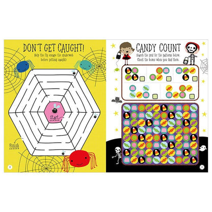 Sticker Activity Book Halloween