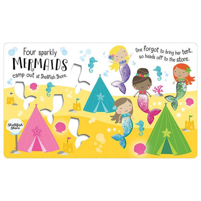 Board Book Five Sparkly Mermaids