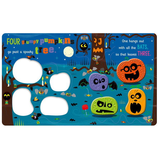 Board Book Never Touch the Grumpy Pumpkins