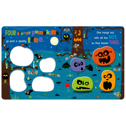 Board Book Never Touch the Grumpy Pumpkins