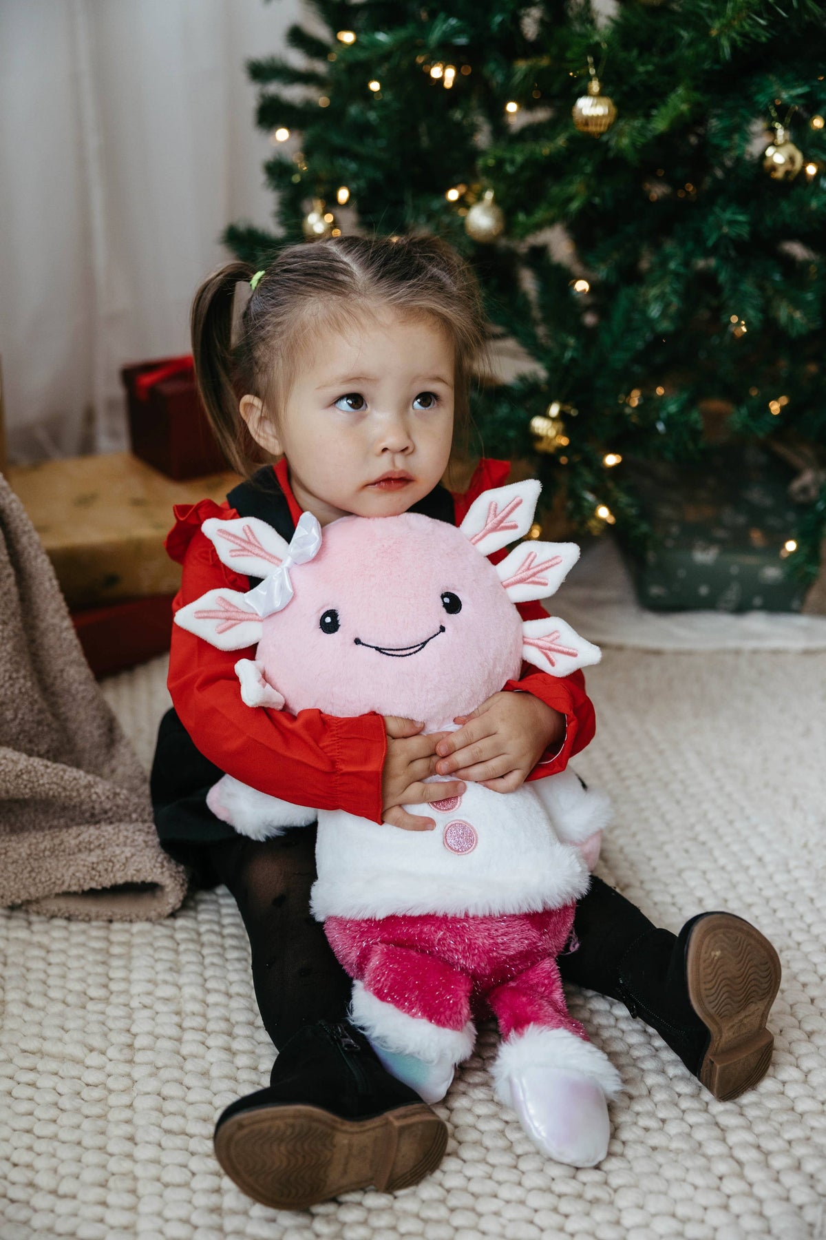 Holiday Icey Axolotl Medium 18" (46cm)