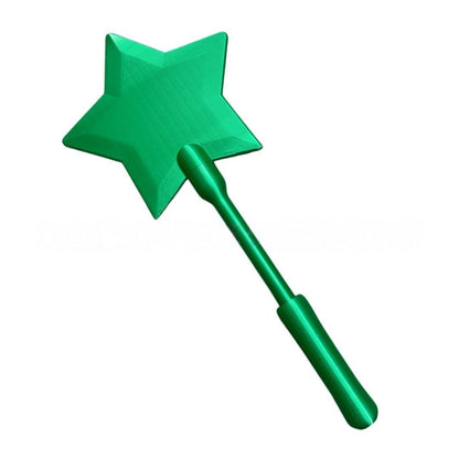 Card Holder Magic Wand 3D Printed Tap To Pay: Metallic Gold Red-35.5 x 15.5 cm-90 g