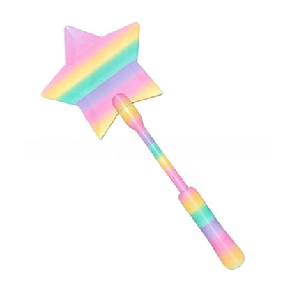 Card Holder Magic Wand 3D Printed Tap To Pay: Blue Pink-35.5 x 15.5 cm-90 g