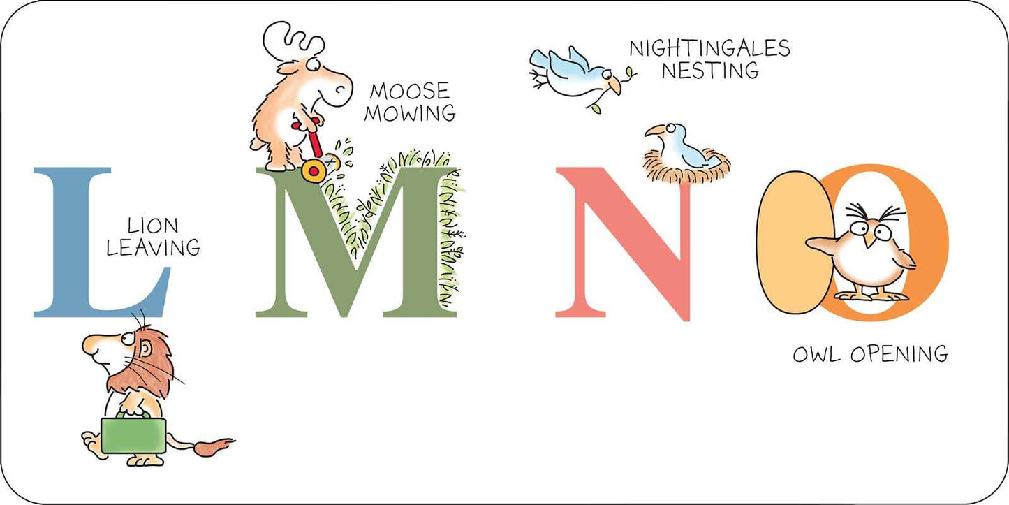 A to Z by Sandra Boynton: Board Books; 16 pages / English