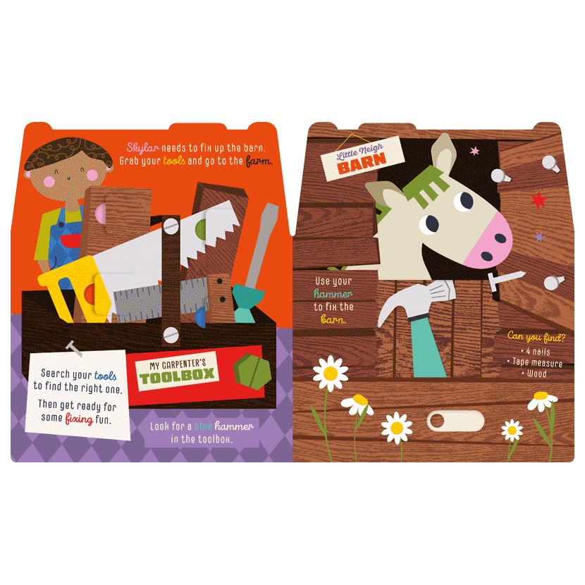 Board Book My First Busy Toolbox