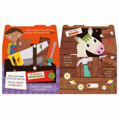 Board Book My First Busy Toolbox