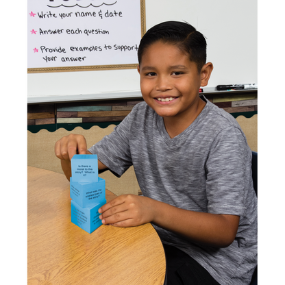 Foam Reading Comprehension Cubes