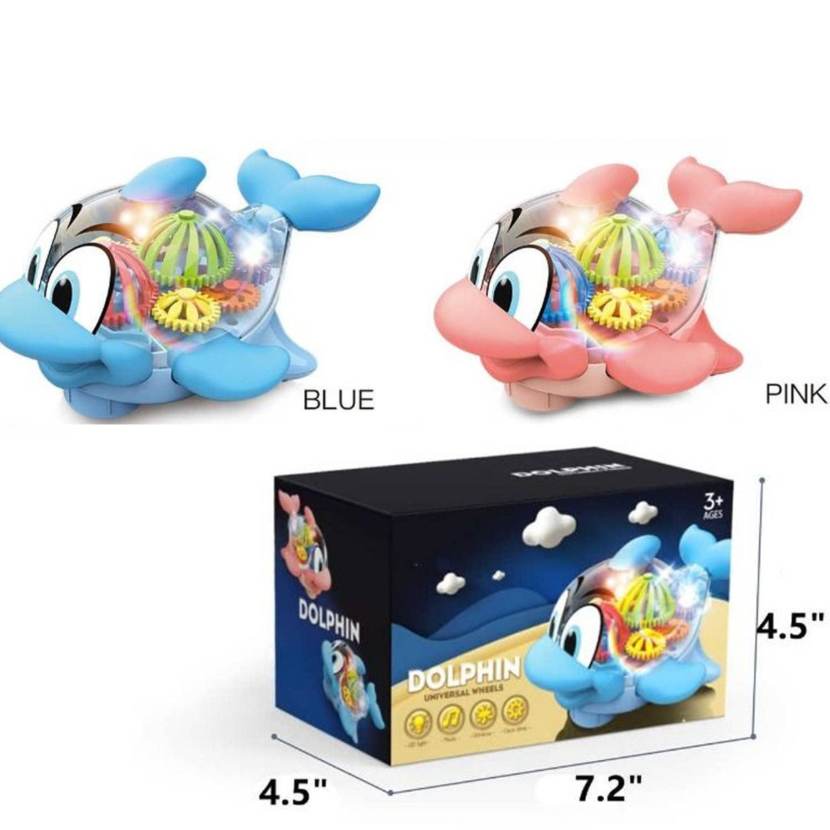 Magic Rotating Stocking Stuffer Duck Kids Toy- Assorted