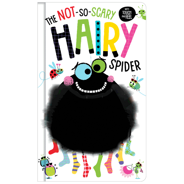 Board Book The Not So Scary Hairy Spider