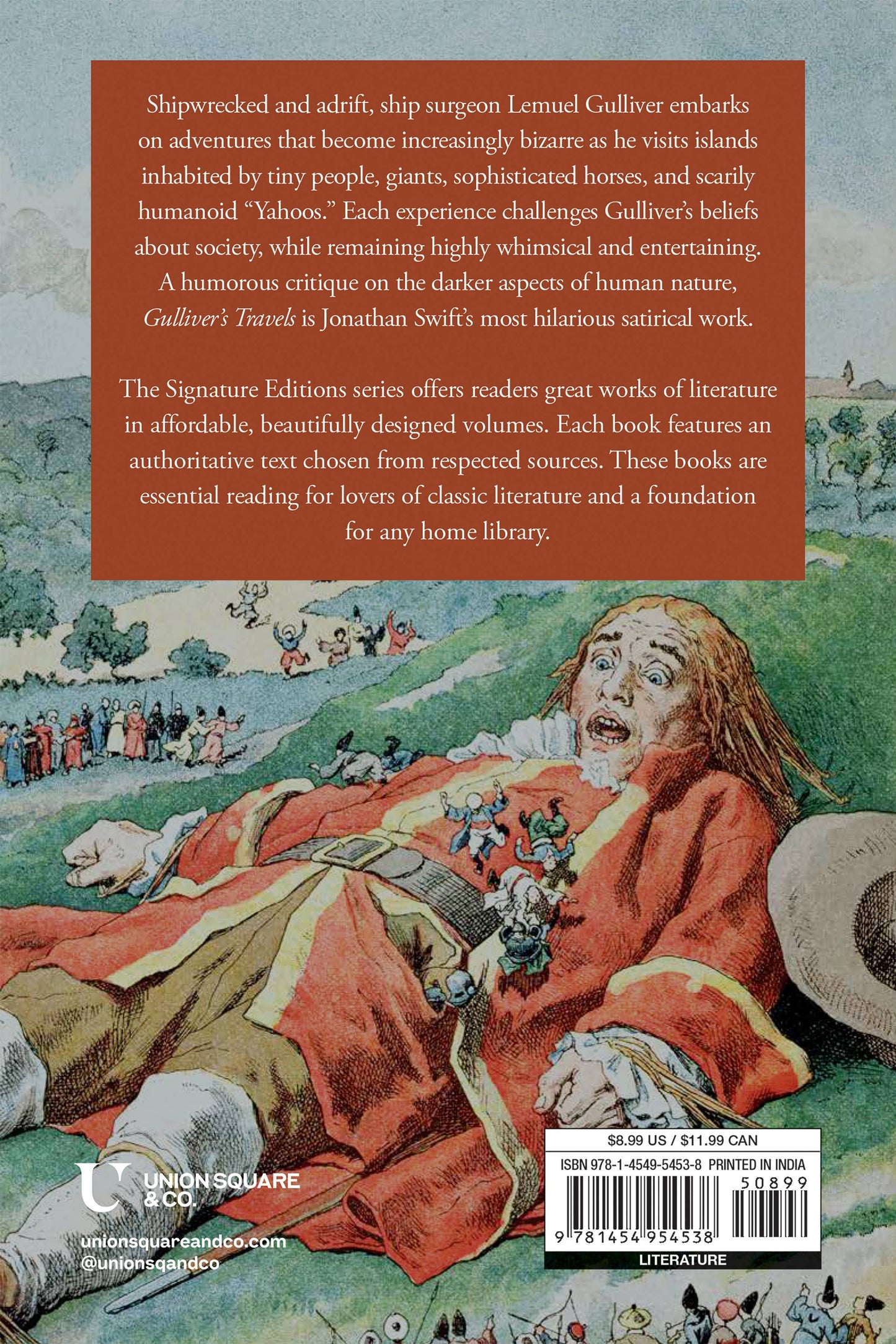 Gulliver's Travels by Jonathan Swift