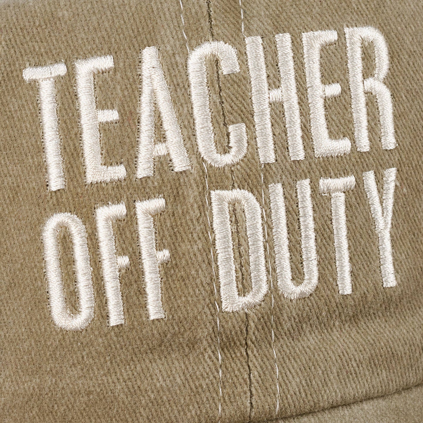 Teacher Off Duty Baseball Cap