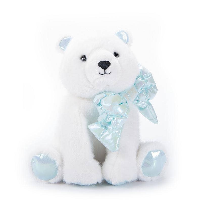 Holiday Icey Polar Bear Small 9" (23cm) Eco-Plush