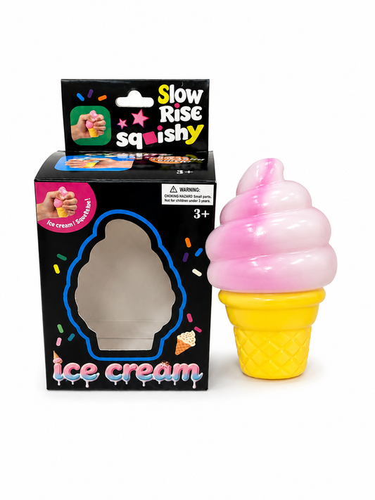 Ice Cream Squishy Toy Display – 12 Piece PDQ MSND14