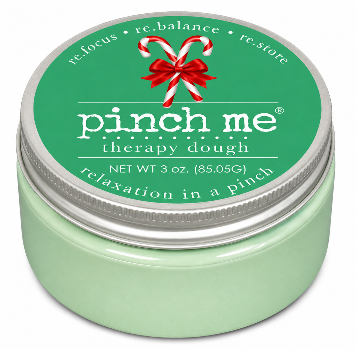 Pinch Me Therapy Dough Candy Cane