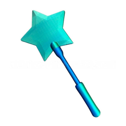 Card Holder Magic Wand 3D Printed Tap To Pay: Silk Gold-35.5 x 15.5 cm-90 g