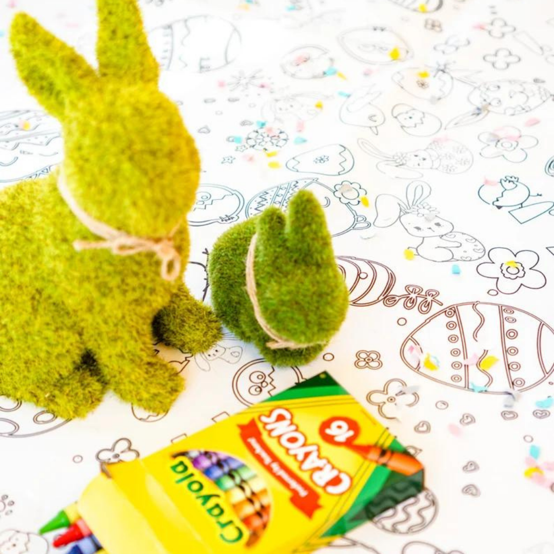 Easter Coloring Tablecloth Activity