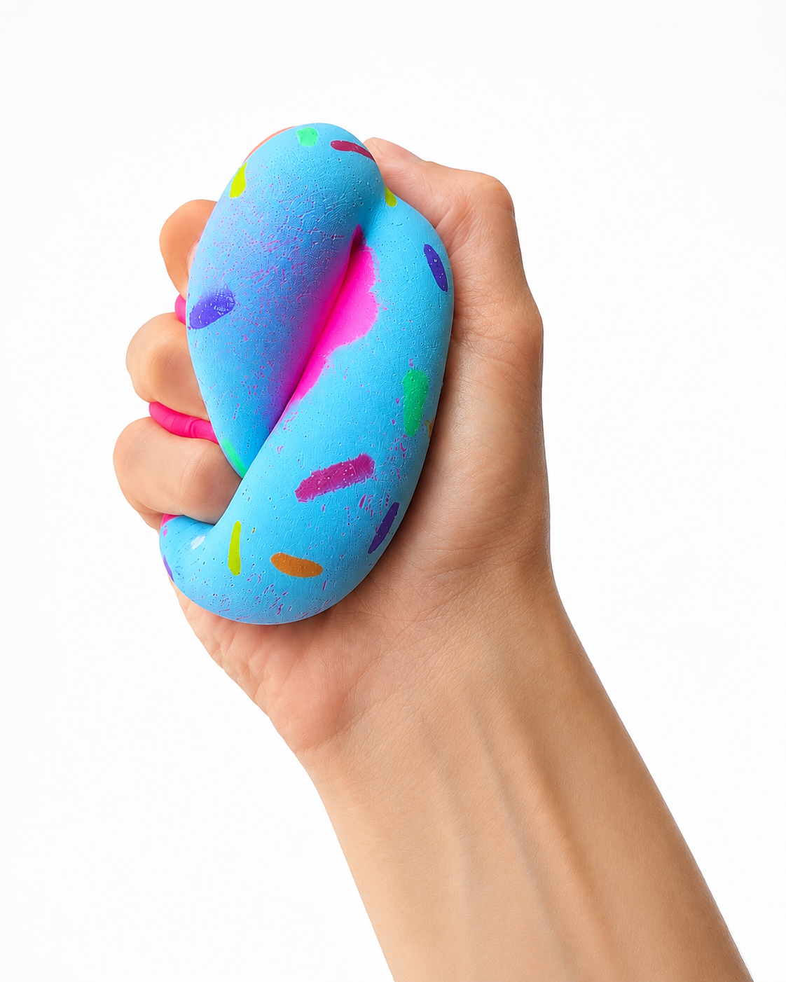 Twist Donut Squishy – 3.5” MSS12