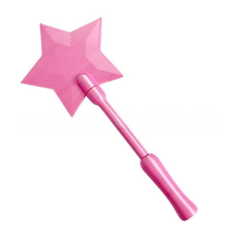 Card Holder Magic Wand 3D Printed Tap To Pay: Metallic Gold Red-35.5 x 15.5 cm-90 g