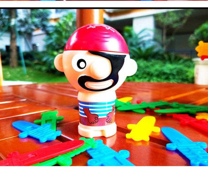 Pirate Barrel Game Pirate Funny Barrel Novelty Toy Bucket: 1 pack