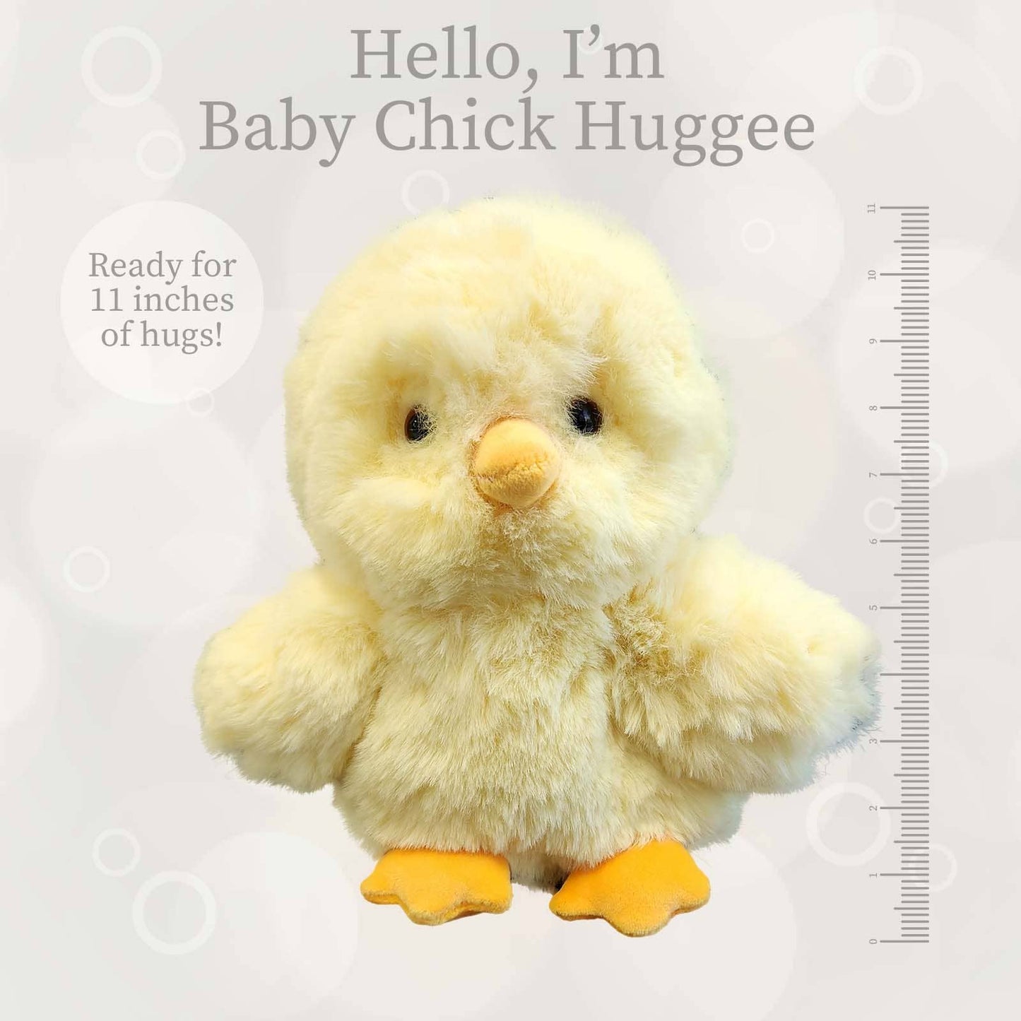 World's Softest 11 inch - Baby Yellow Chick Plush Toy