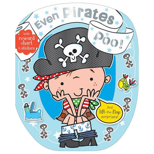 Board Book Even Pirates Poop