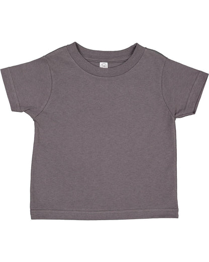 Rabbit Skins Toddler Cotton Jersey Blank T-Shirt 3301T 3301J: CHILL / 4T