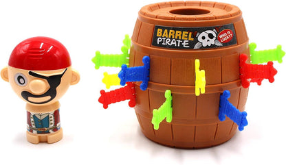 Pirate Barrel Game Pirate Funny Barrel Novelty Toy Bucket: 1 pack