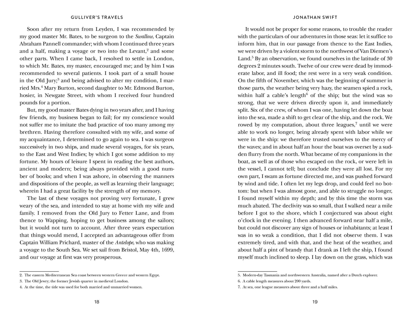 Gulliver's Travels by Jonathan Swift