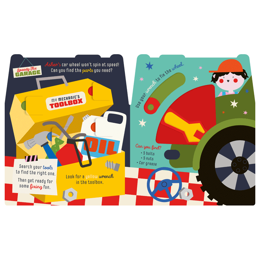 Board Book My First Busy Toolbox