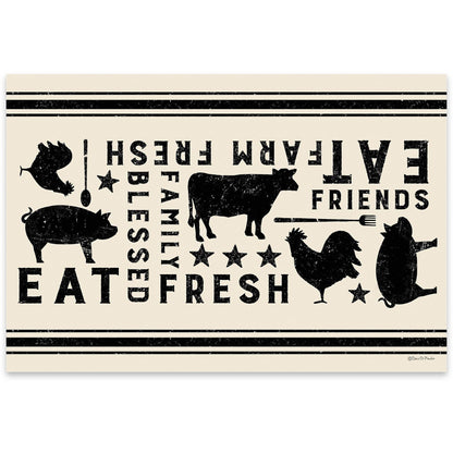 Farmhouse Paper Placemat Pad