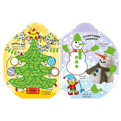 Sticker Activity Book Christmas Fun