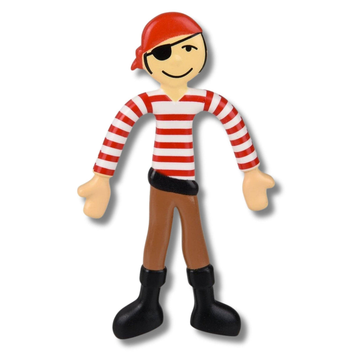 Bendable Twist Pirate Squeeze Fidget Kids Toy | Assorted