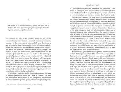 Gulliver's Travels by Jonathan Swift