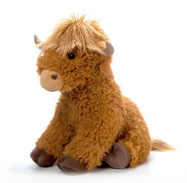 Wild Onez Highland Cow Jumbo 20" (44cm) Farm/Barnyard Animal