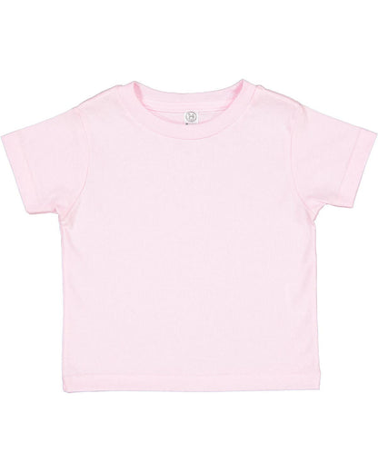 Rabbit Skins Toddler Cotton Jersey Blank T-Shirt 3301T 3301J: White / 4T