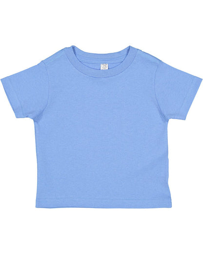 Rabbit Skins Toddler Cotton Jersey Blank T-Shirt 3301T 3301J: White / 2T