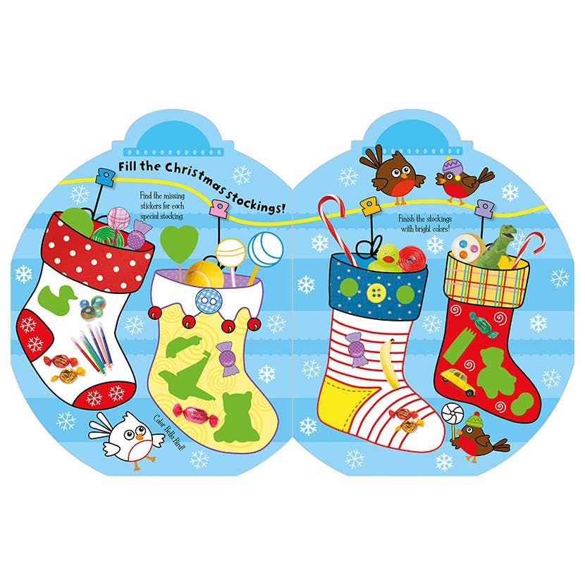 Sticker Activity Book Christmas Fun