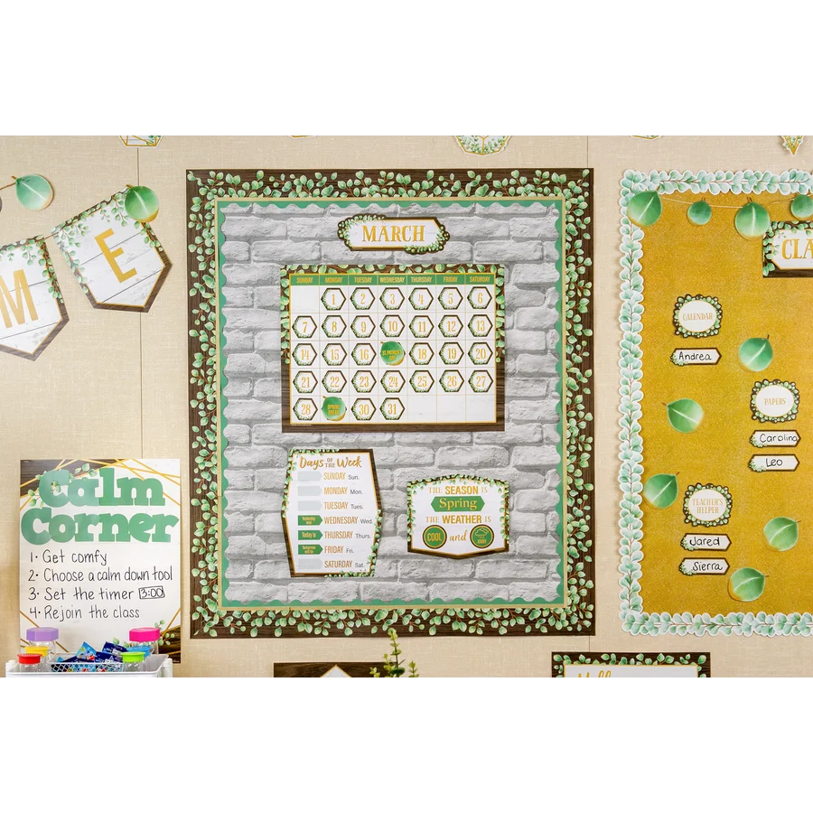 EUCALYPTUS CALENDAR SET