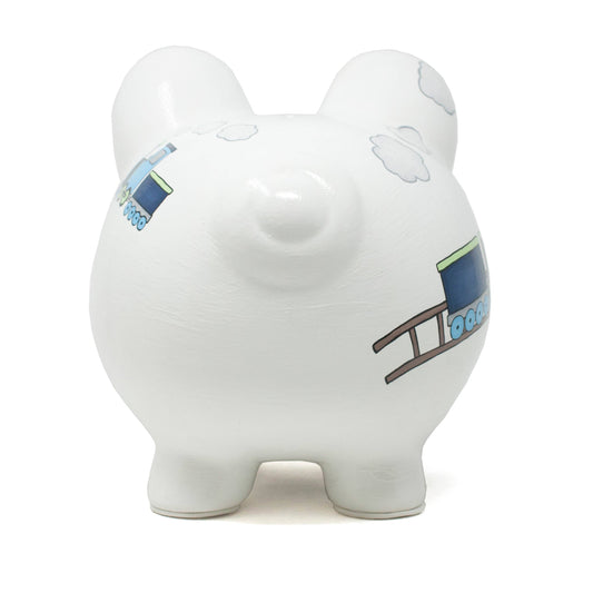 Box Car Train Large Piggy Bank