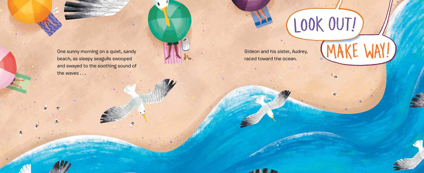 Day at the Beach by Tom Booth: Paperback; 40 pages / English