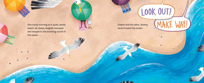 Day at the Beach by Tom Booth: Paperback; 40 pages / English