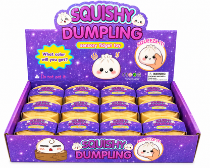 Squishy Dumpling Hard Squish Sensory Toy MSDS9