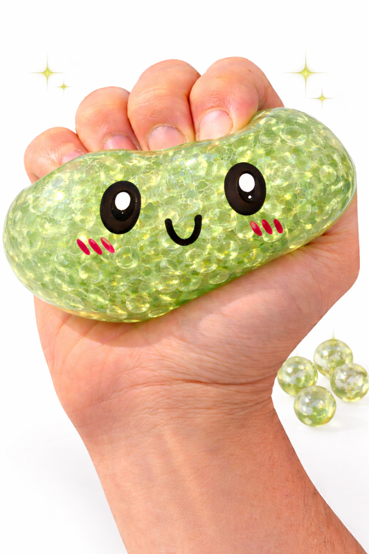 Squeezy Dumpling Toy -Gel Beads MSDS4