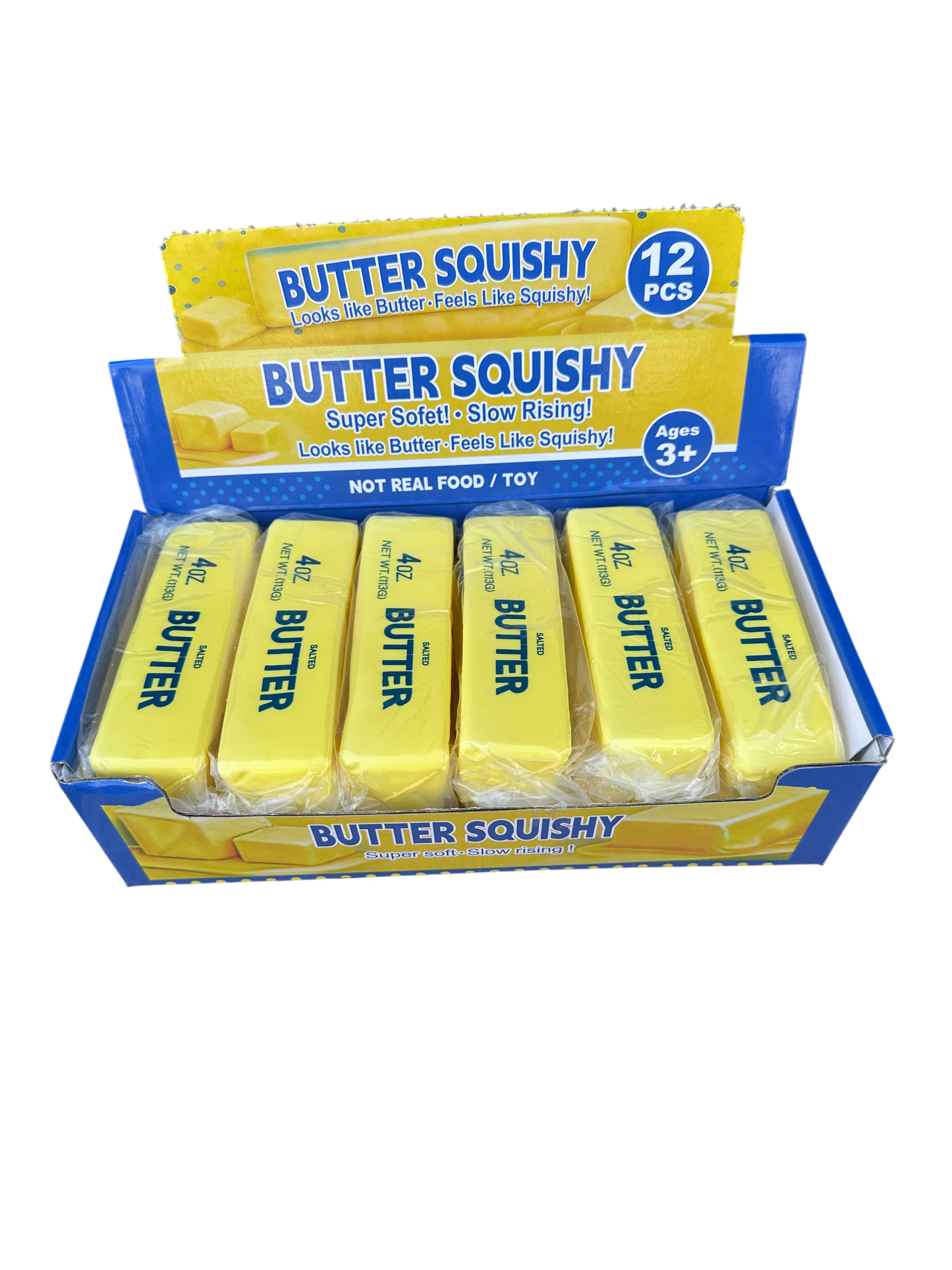 Butter Squishy Toy – Slow Rise (5.5”) MSUSB