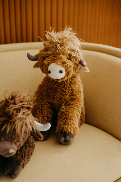 Wild Onez Highland Cow Jumbo 20" (44cm) Farm/Barnyard Animal