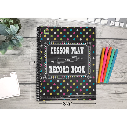 CHALKBOARD LESSON PLANNER AND RECORD BOOK