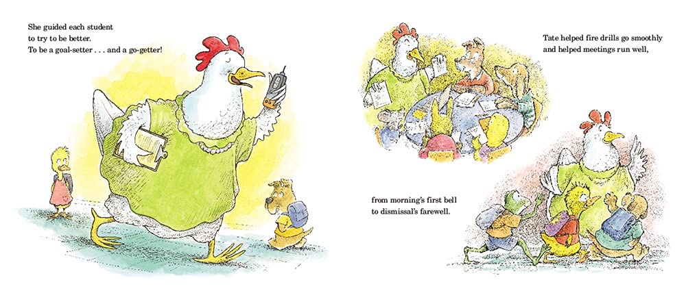 PRINCIPAL TATE IS RUNNING LATE