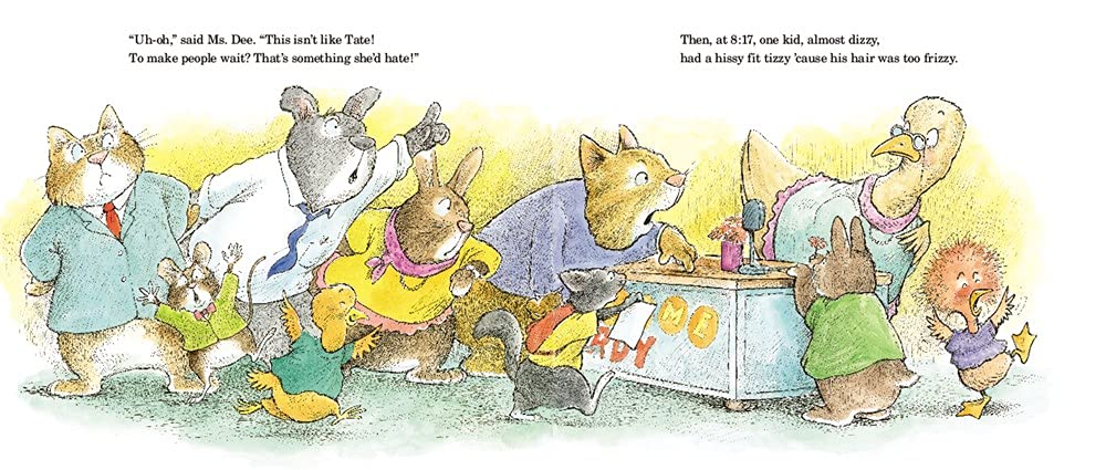 PRINCIPAL TATE IS RUNNING LATE