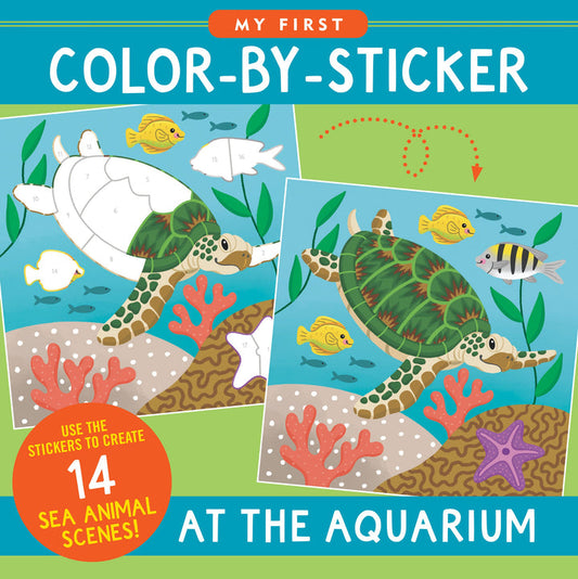 COLOR BY STICKER AT THE AQUARIUM